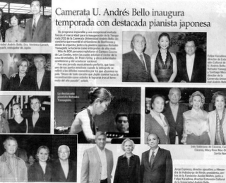 Rutsuko Yamagishi | 3 April 2011 "Concert Review" on El Mercurio" (Chilean Newspaper)